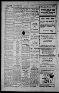 Beaverton times. (Beaverton, Or.) 191?-19??, February 10, 1916, Image 2