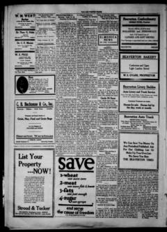 Beaverton times. (Beaverton, Or.) 191?-19??, February 22, 1918, Image 2