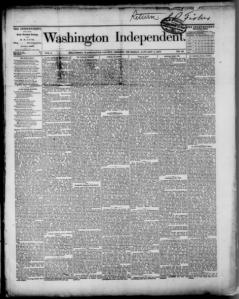 Washington independent. (Hillsboro, Washington County, Or.) 1874-18